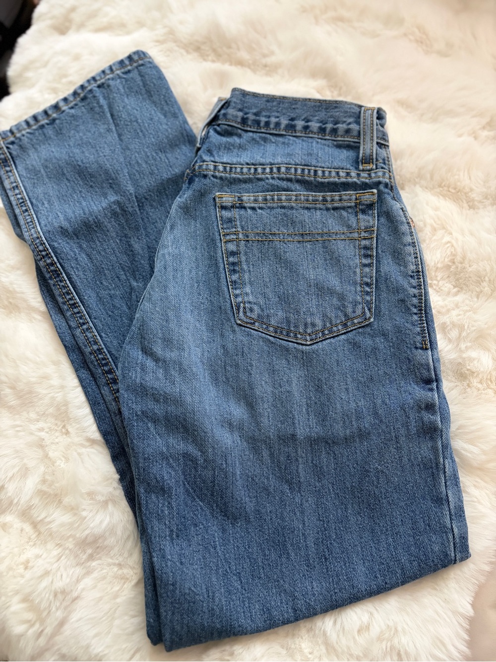 Cinch Women's Blue Straight-Leg Denim Jeans